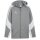 Puma teamEVOSTRIPE Full-Zip Hoodie Herren - grau/weiß