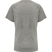 hummel Hmlcore Xk Core Poly Tee S/S Damen - grey melange