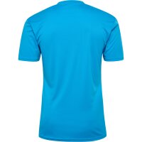 hummel Hmllogo Trikot S/S - diva blue