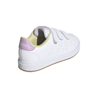 adidas Advantage Base 2.0 Kids Sneaker - wei&szlig;/pink