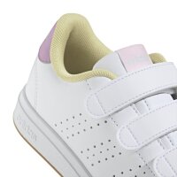 adidas Advantage Base 2.0 Kids Sneaker - wei&szlig;/pink