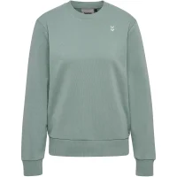 hummel hmlPULSE Sweatshirt Damen - chinois green