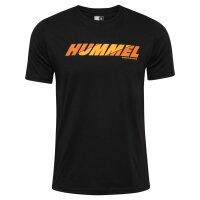 hummel Hmlgraphic Bold Logo Tee Herren - black