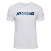 hummel Hmlgraphic Bold Logo Tee Herren - white