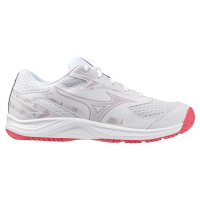 Mizuno Stealth Star 3 Handballschuhe Kinder - weiß/rot