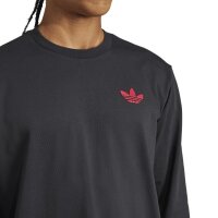 adidas Ajax Amsterdam Langarmshirt Herren - schwarz/rot/wei&szlig;