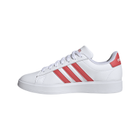 adidas Grand Court Cloudfoam Sneaker Damen - weiß/rot