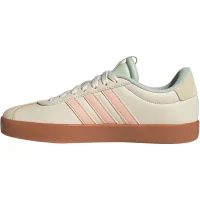 adidas VL Court 3.0 Sneaker Damen - beige/rosa/hellgr&uuml;n-37 1/3