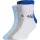 adidas Linear Ankle Freizeitsocken 5er Pack Kinder - blau/weiß/grau