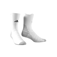 adidas GRIP Knitted Cushioned Performance Crew Socken - wei&szlig;/grau