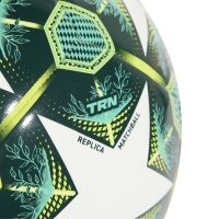 adidas UCL 24/25 Knockout Phase Trainingsball - wei&szlig;/gr&uuml;n