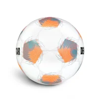 Derbystar Stratos TT DB V25 Fu&szlig;ball Gr.5 - wei&szlig;/orange/blau