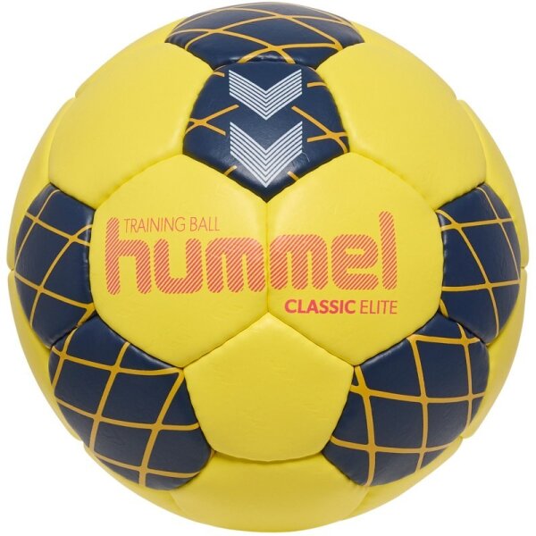 hummel Classic Elite Handball Kinder - gelb/navy/orange