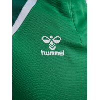 hummel Hmllead 2.0 Half Zip Herren - jelly bean/evergreen