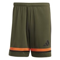 adidas Squadra 25 Shorts Herren - olive/orange/schwarz