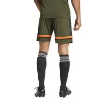 adidas Squadra 25 Shorts Herren - olive/orange/schwarz