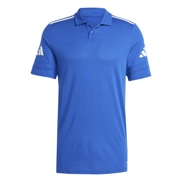 adidas Squadra 25 Cotton Poloshirt Herren - blau/weiß