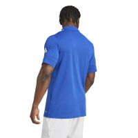 adidas Squadra 25 Cotton Poloshirt Herren - blau/weiß