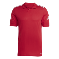 adiads Squadra 25 Cotton Poloshirt Herren - rot/weiß