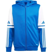 adidas Squadra 25 Full-Zip Hoodie Kinder - blau/weiß