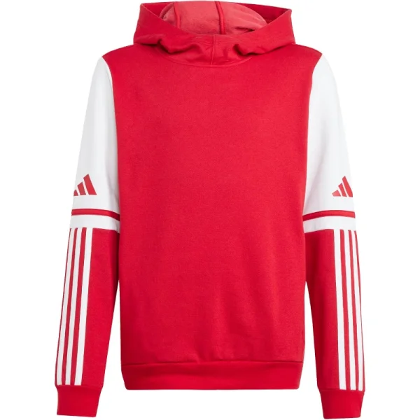 adidas Squadra 25 Sweat Hoodie Kinder - rot/weiß