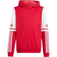 adidas Squadra 25 Sweat Hoodie Kinder - rot/weiß