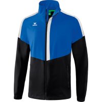 Erima Squad Allwetterjacke Kinder - blau/schwarz