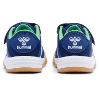 hummel Multiplay Stable VC Hallenschuhe Kinder - navy/wei&szlig;