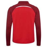 hummel Hmllead 2.0 Half Zip Herren - true red/maroon