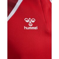 hummel Hmllead 2.0 Half Zip Herren - true red/maroon