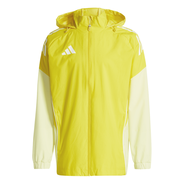 adidas Tiro 25 Competition Allwetterjacke Herren - gelb/weiß