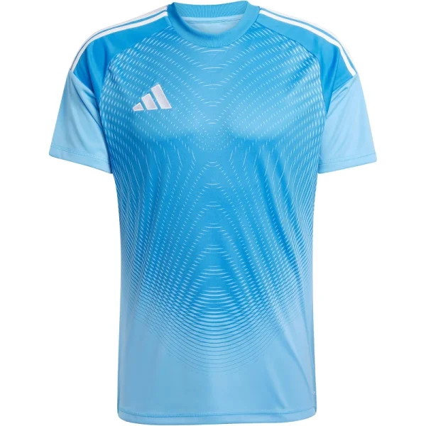 adidas Tiro 25 Competition Torwarttrikot Kurzarm Herren - blau/weiß