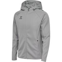 hummel Hmlcima 2.0 Zip Hoodie Herren - alloy