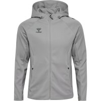 hummel Hmlcima 2.0 Zip Hoodie Herren - alloy