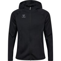 hummel Hmlcima 2.0 Zip Hoodie Herren - black