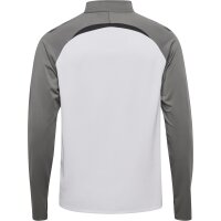 hummel Hmllead 2.0 Half Zip Herren - white/steel gray