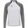 hummel Hmllead 2.0 Half Zip Herren - white/steel gray