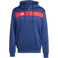 adidas Tiro 25 Essentials Sweat Hoodie Herren - blau/wei&szlig;/orange