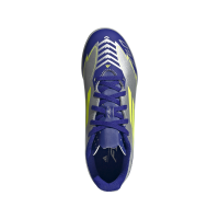 adidas F50 Club Messi TF Kinder - silber/gelb/navy