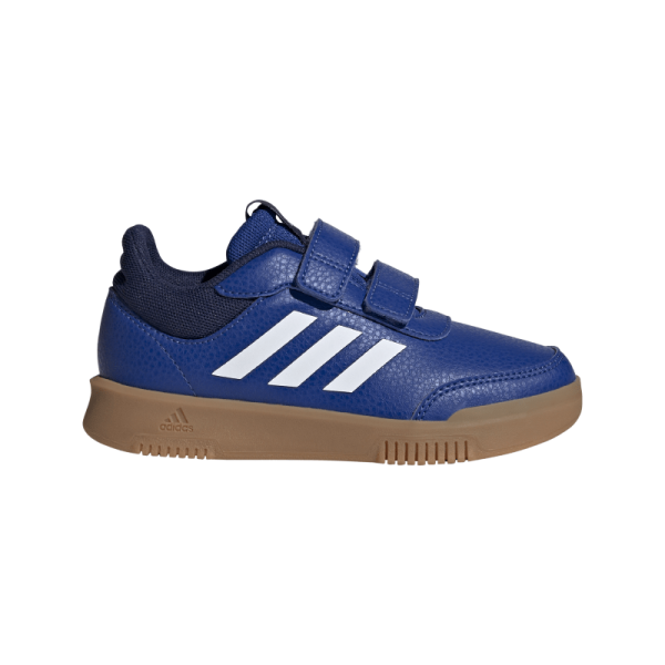 adidas Tensaur Hook and Loop Sneaker Kinder - blau/weiß/schwarz