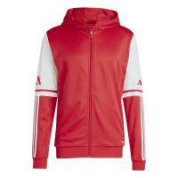 adidas Squadra 25 Full-Zip Hoodie Herren - rot/weiß