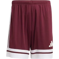 adidas Squadra 25 Shorts Herren - dunkelrot/wei&szlig;