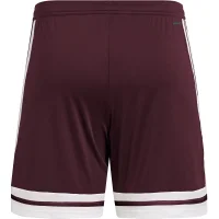 adidas Squadra 25 Shorts Herren - dunkelrot/wei&szlig;