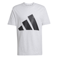 adidas Essentials Big Logo T-Shirt Herren - grau/schwarz