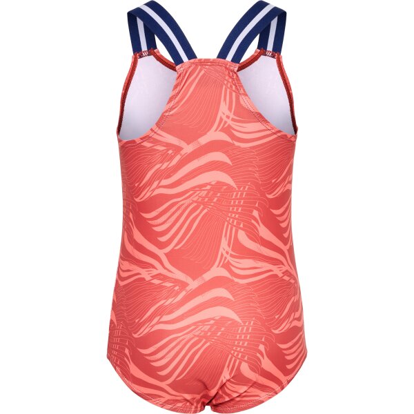 hummel Hmlzoey Swimsuit Mädchen - dusty cedar