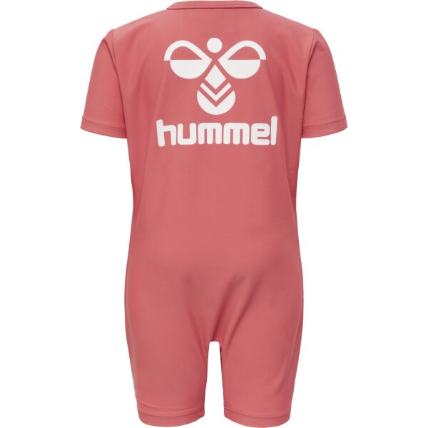 hummel Hmldrew Bodysuit Kinder - dusty cedar