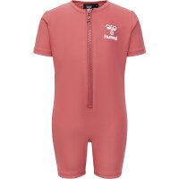 hummel Hmldrew Bodysuit Kinder - dusty cedar