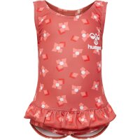 hummel Hmlfilippa Swimsuit Mädchen - dusty cedar