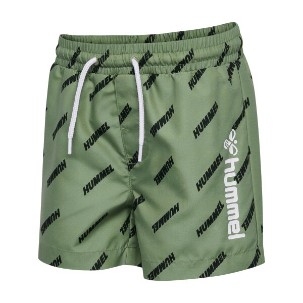 hummel Hmlchill Badeshort Jungen - hedge green