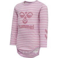 hummel Hmlesme Body L/S M&auml;dchen - mauve mist